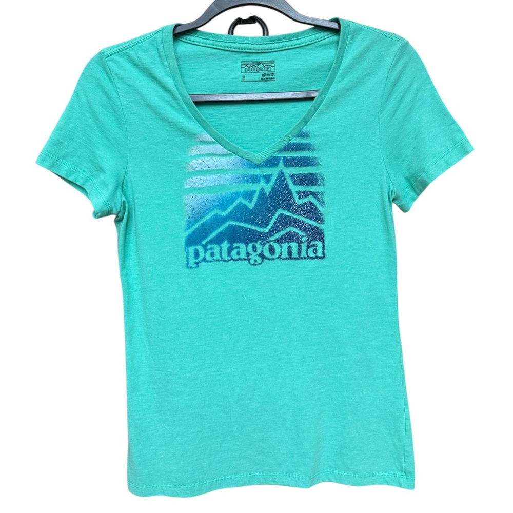 Patagonia Women's Aqua Graphic Tee